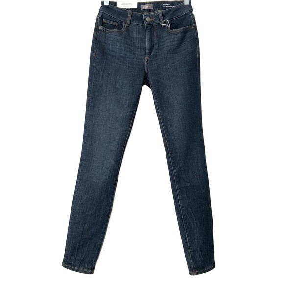 DL1961 Mid Rise Jeans Women Size 26 Blue Florence Instasculpt Skinny Bennet Wash - Picture 1 of 13